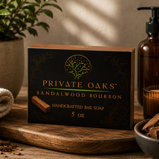 Bold & Grounded Bar Soap Set | Pack of 3 | 5 oz | Private Oaks Soap Co.