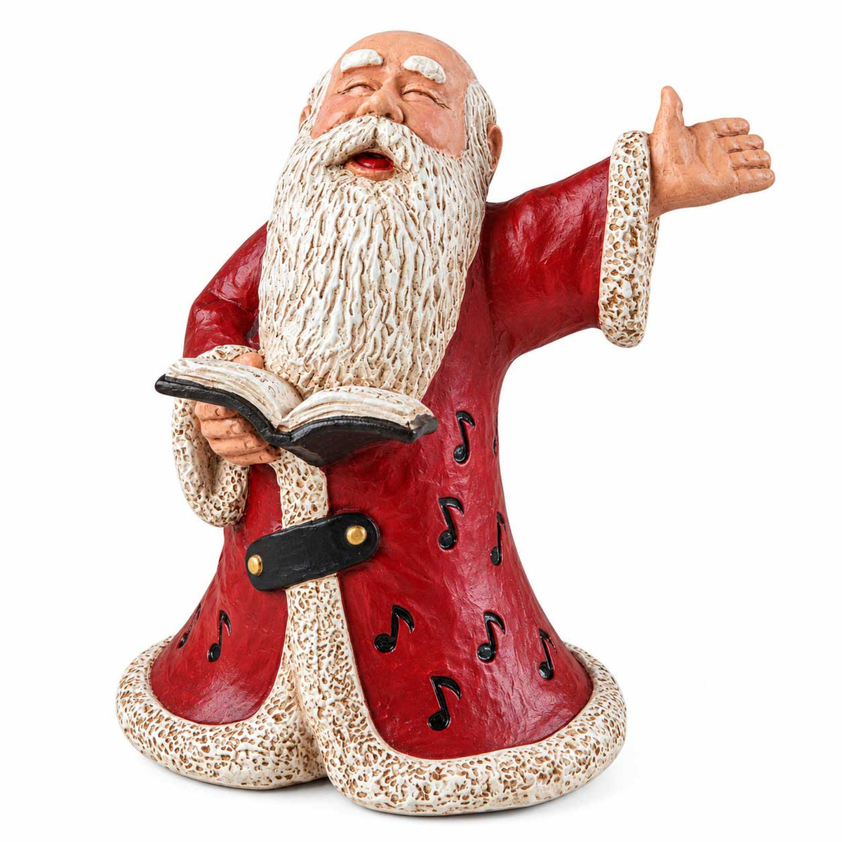 Singing Santa Figurine