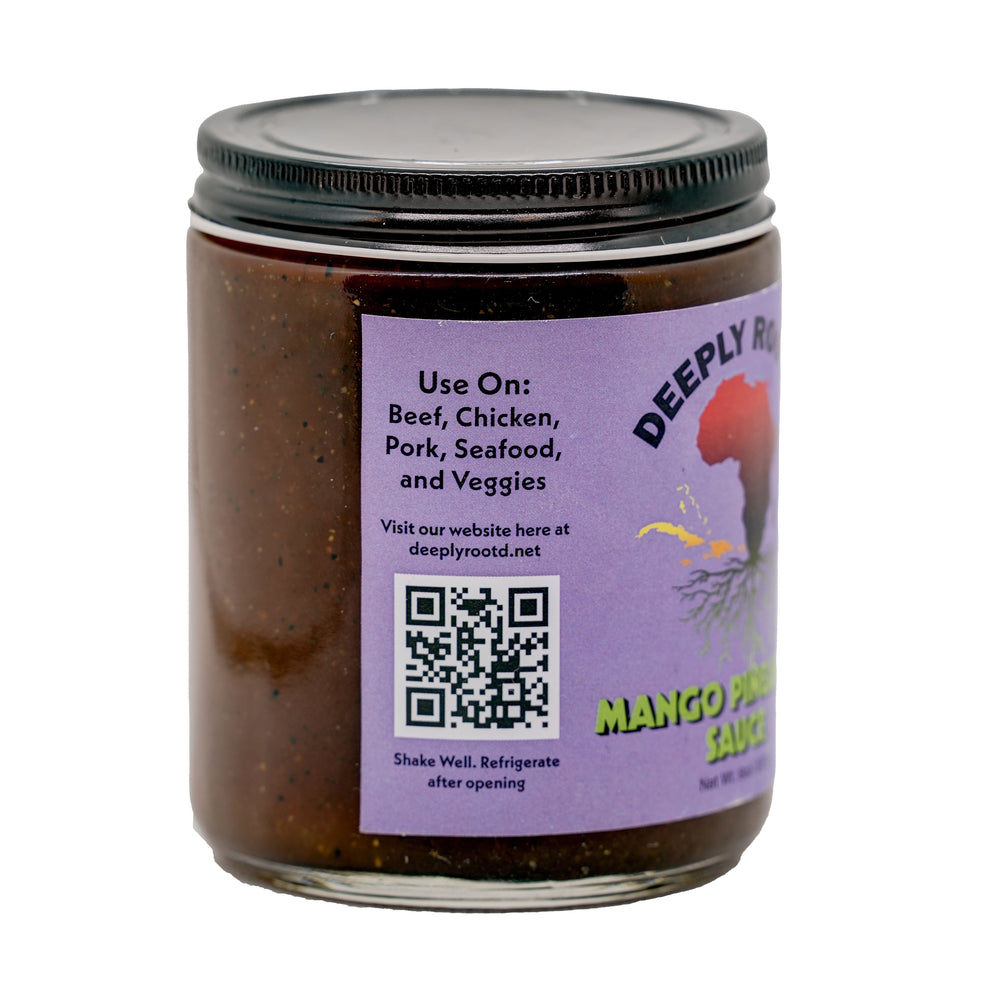 Mango Pineapple Sauce | 8 oz | Especially Good With Poultry & Seafood | Made in Lincoln, NE | Deeply Root'd