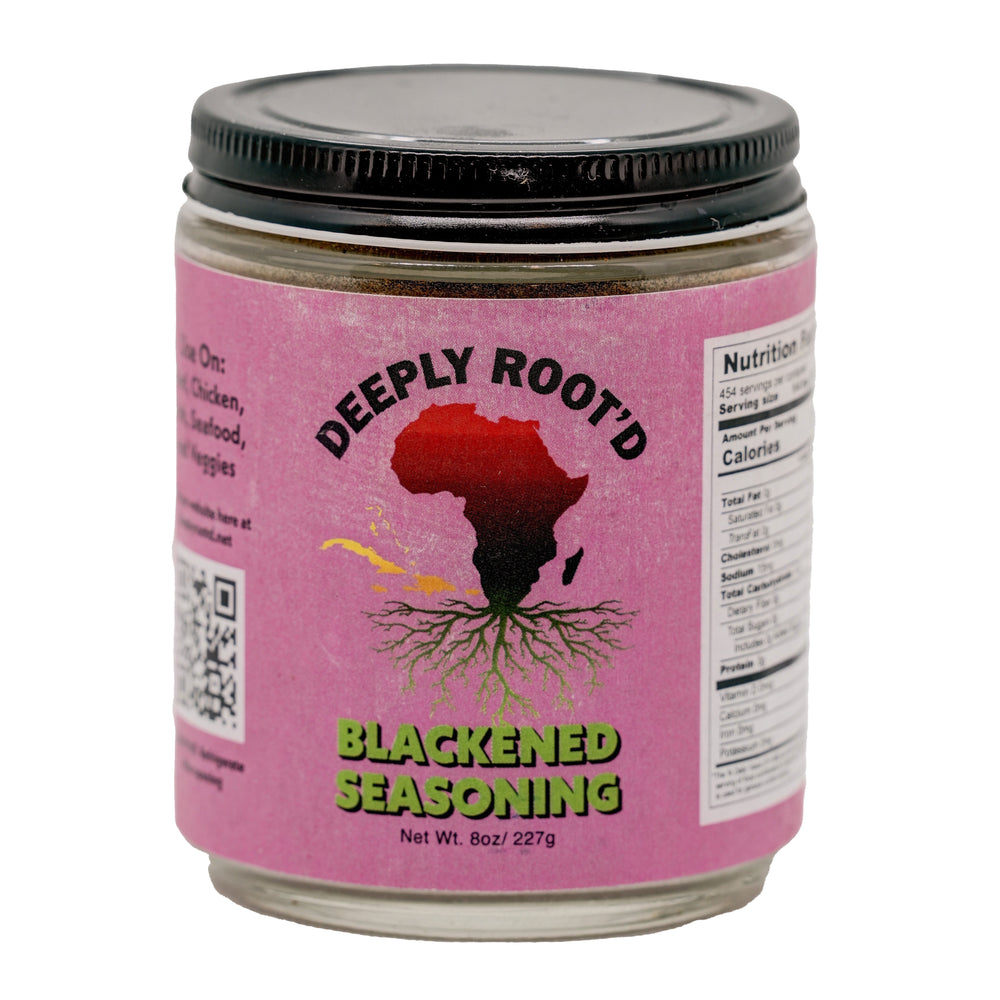 Blackened Seasoning | Pack of 3 | 8 oz | Rich, Smoky Taste | Made in Lincoln, NE | Deeply Root'd