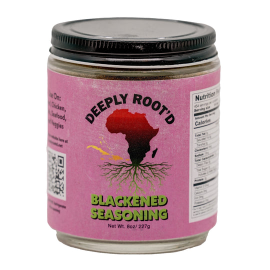 Blackened Seasoning | 8 oz | Rich, Smoky Taste | Made in Lincoln, NE | Deeply Root'd