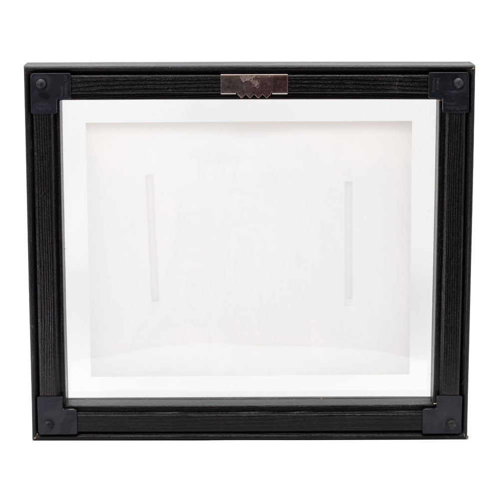 Back of framed photograph.