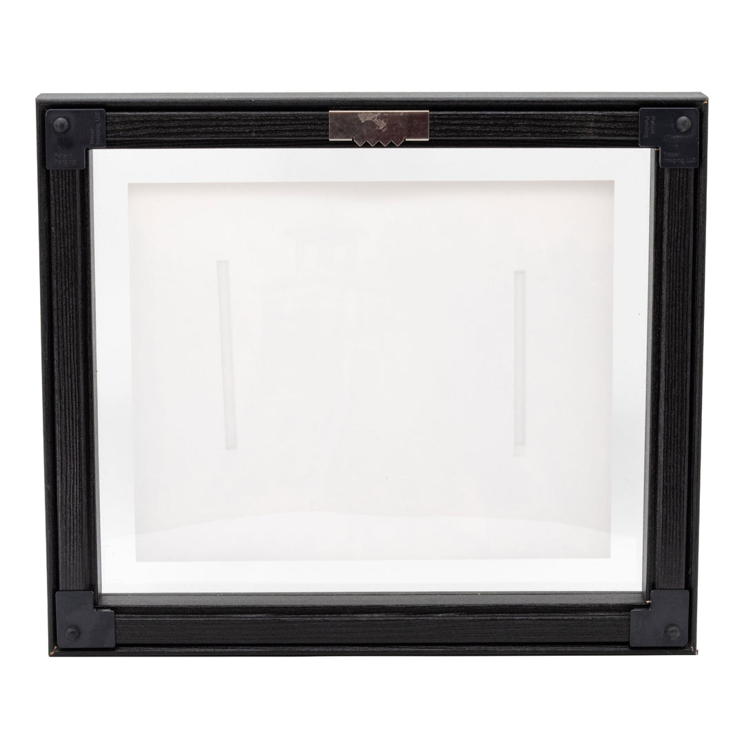 Back of framed photograph.