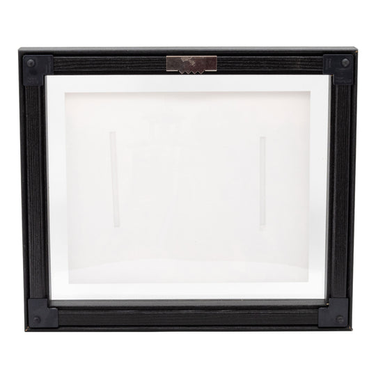 Back of framed photograph.