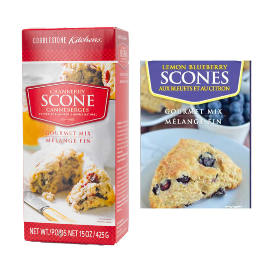 Scone Mix Bundle | Lemon Blueberry & Cranberry  | Cobblestone Kitchen