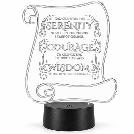 Serenity Inspirational Plaque