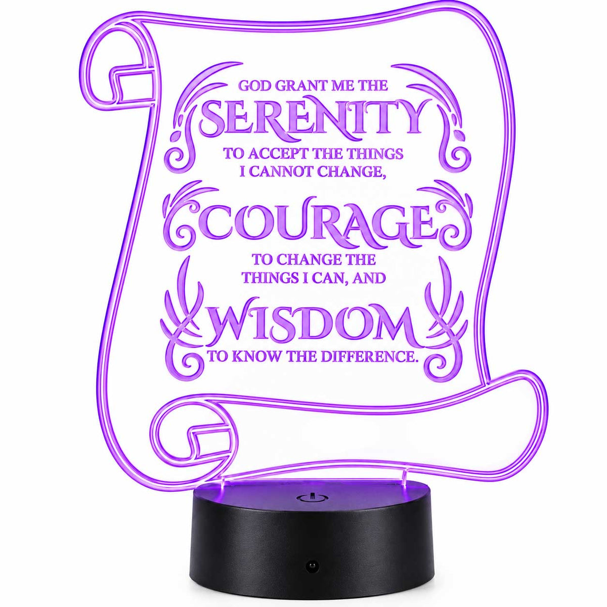 Serenity Inspirational Plaque