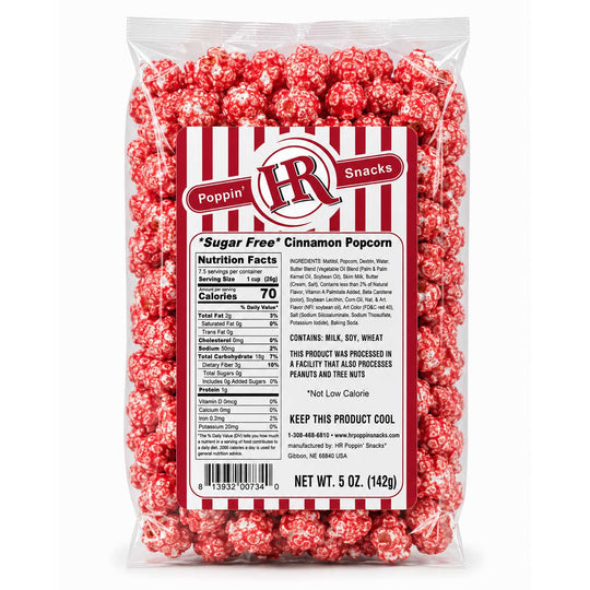 Sugar Free Cinnamon Popcorn