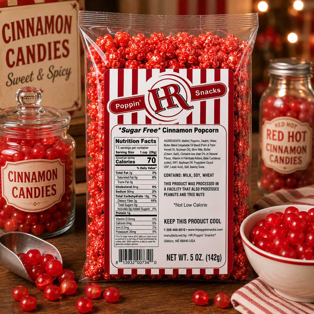 Sugar Free Cinnamon Popcorn