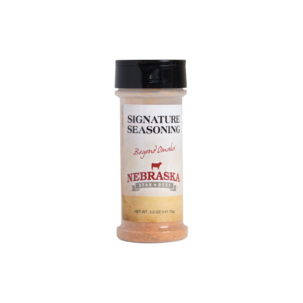 Signature Steak Seasoning | 5 oz. Bottle | Ultimate Steak Seasoning | Adds A Bright & Vibrant Touch To Any Dish | Delicious Blend Of Spices | Accentuates Flavor Of Meat | Nebraska Seasoning | 12 Pack | Shipping Included