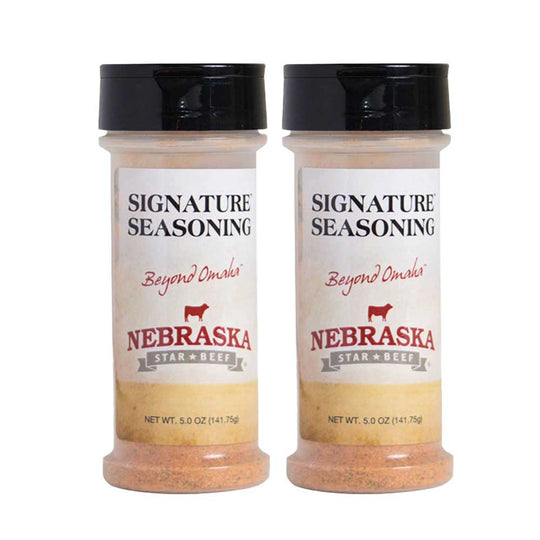 Signature Steak Seasoning | Pack of 2 | 5 oz |  Nebraska Star Beef