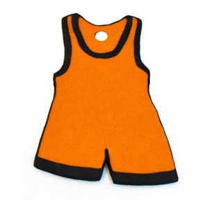 Wrestling Singlet Keychain | Black Sheep Products LLC