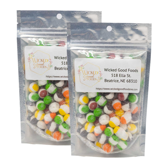 Freeze Dried Skizzles | Pack of 2 | 3 oz | Original | Wicked Good Foods
