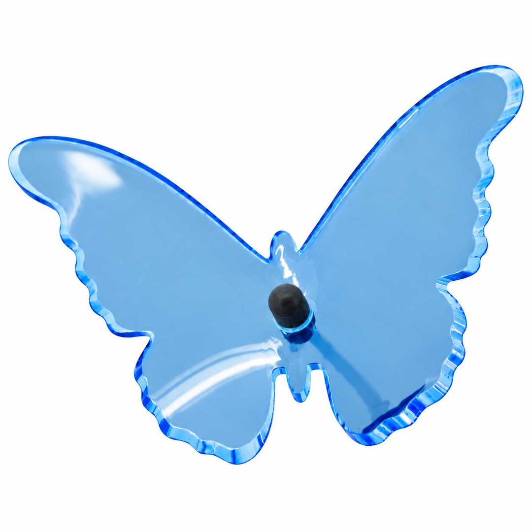 Acrylic Blue Garden Butterflies