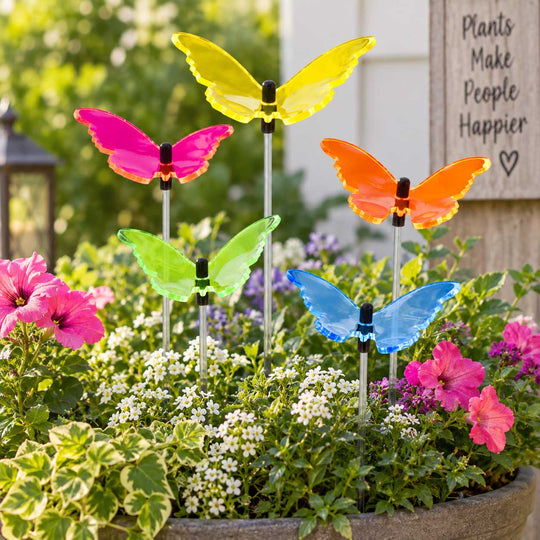 Acrylic Garden Butterflies