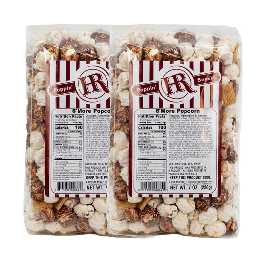 S'more Popcorn | Pack of 2 | 8 oz | HR Poppin' Snacks