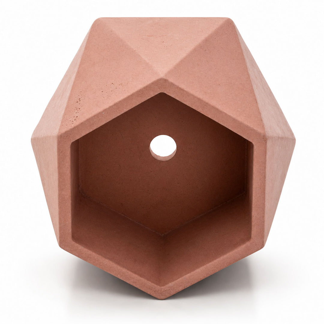 Hexagonal pot