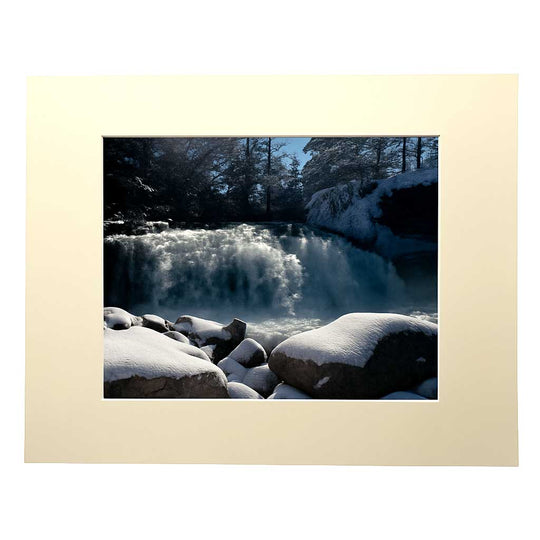 Palm Sunday Snow Photograph | 8x10 Matted Image | 2 The Ends of the Earth