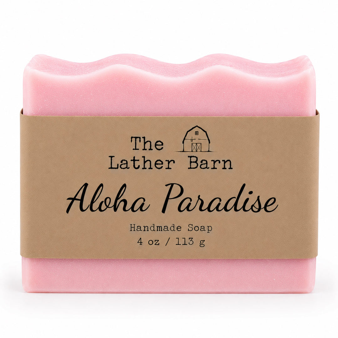 The Lather Barn Aloha Paradise Handmade Soap