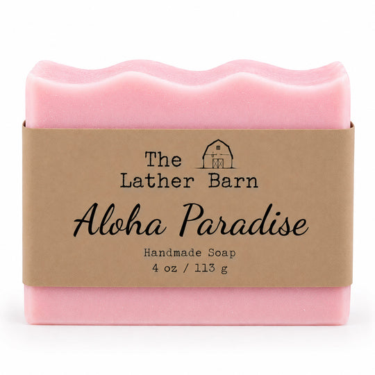 The Lather Barn Aloha Paradise Handmade Soap