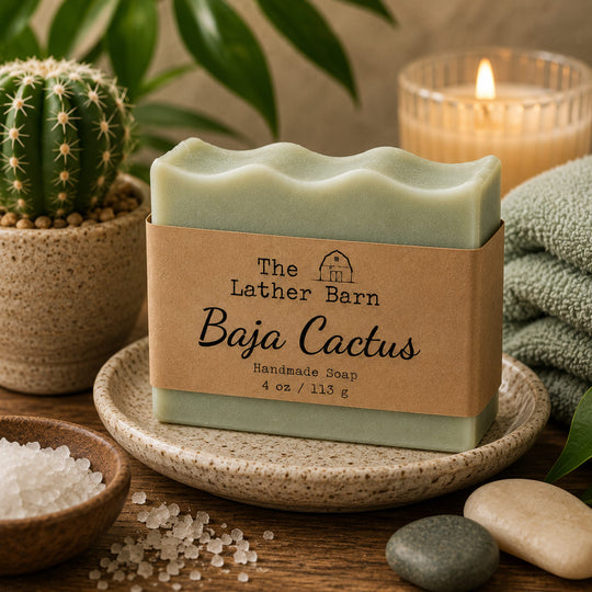 The Lather Barn Baja Cactus Soap
