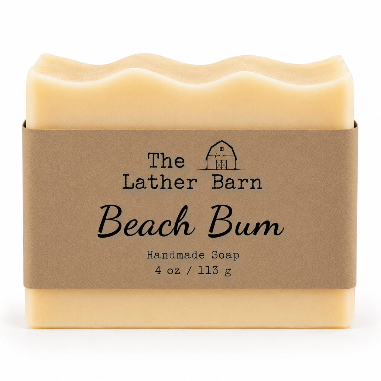 The Lather Barn Beach Bum Handmade Soap