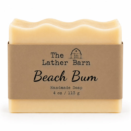 The Lather Barn Beach Bum Handmade Soap