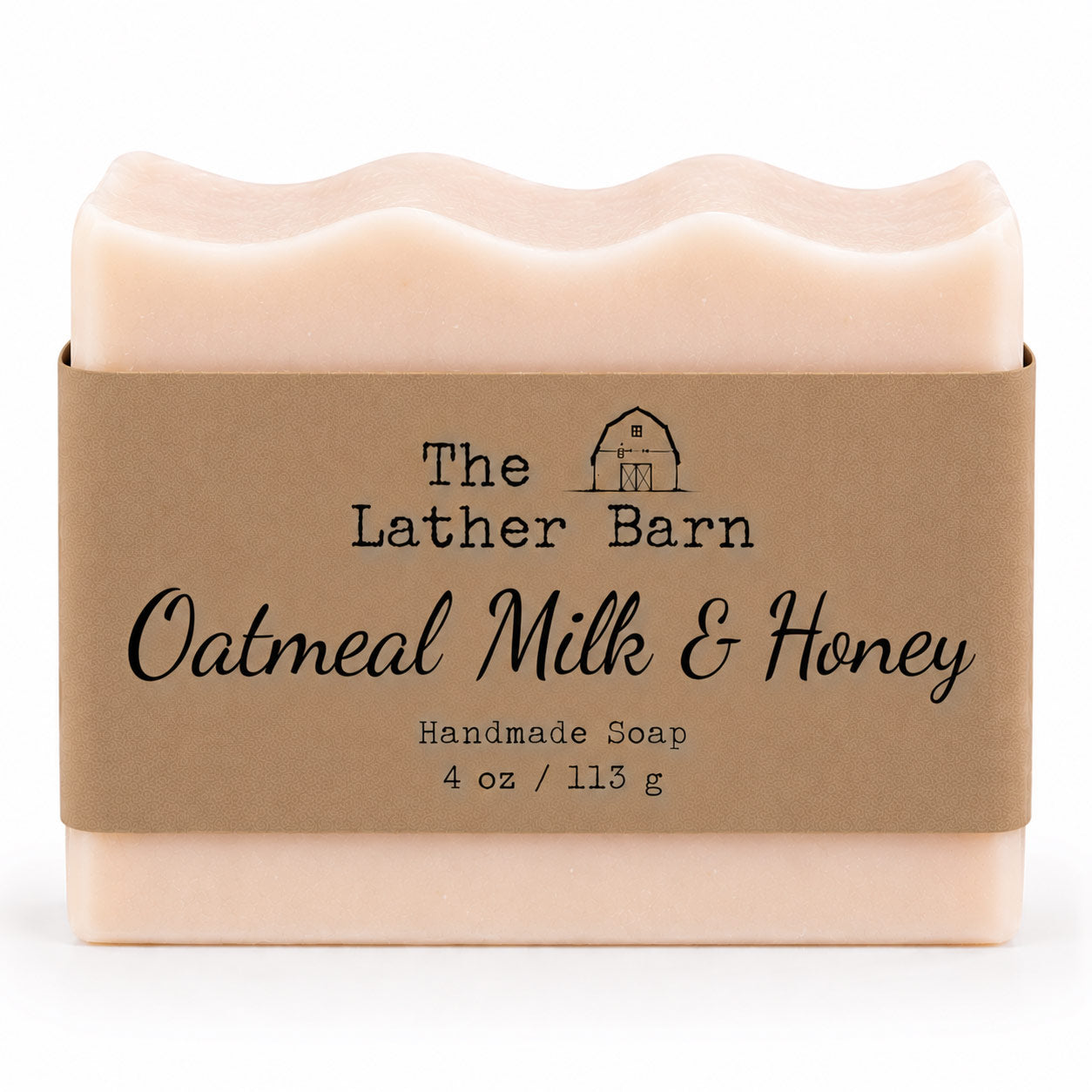 The Lather Barn Oatmeal Milk & Honey Soap