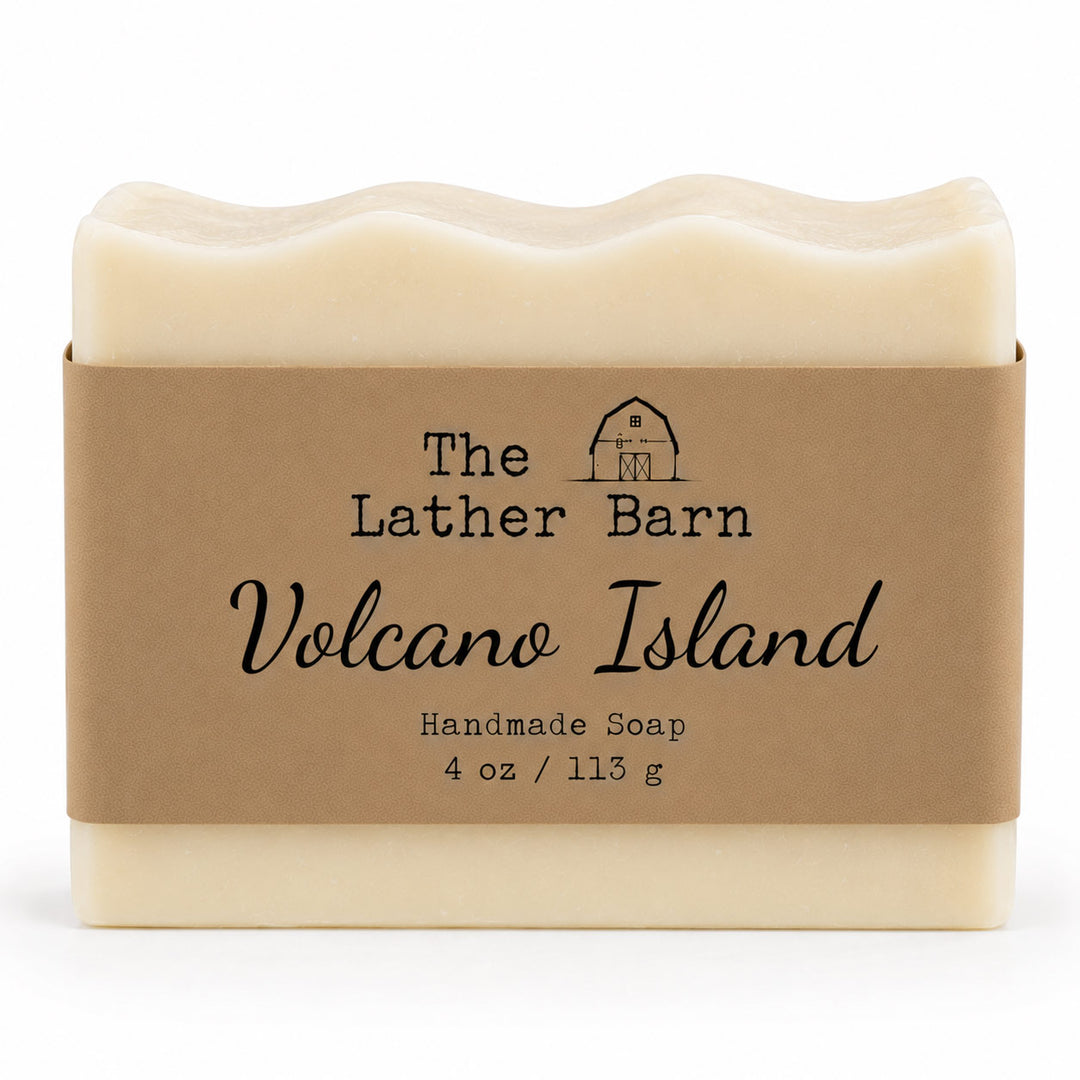The Lather Barn Volcano Island Handmade Soap