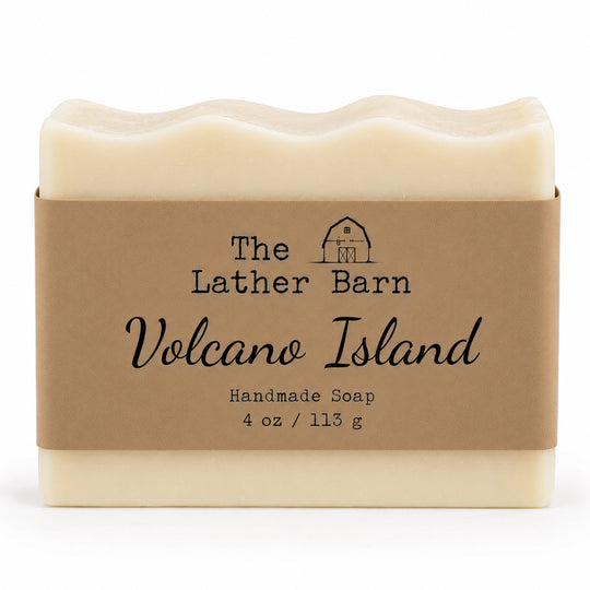 The Lather Barn Volcano Island Handmade Soap