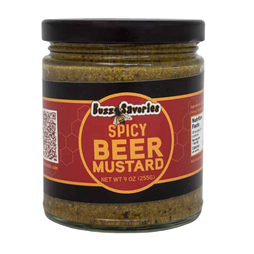 Buzz Savories Spicy Beer Mustard