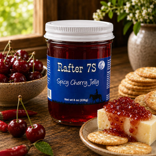 Spicy Cherry Jelly | Pack of 3 | 8 oz | Rafter 7S