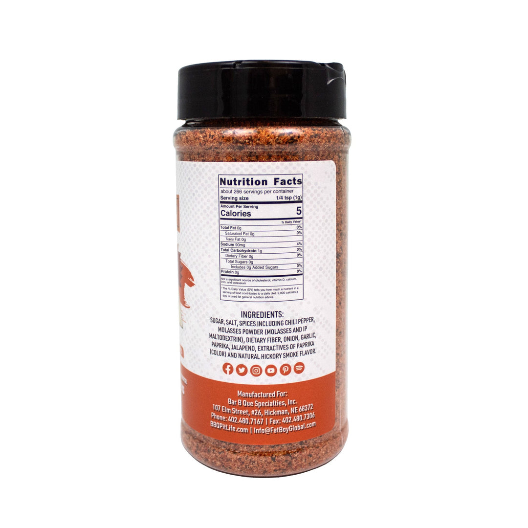 Sweet Natural Gluten Free BBQ Rub 9.4 oz | Gluten Free | Hickman's Fat Boy BBQ