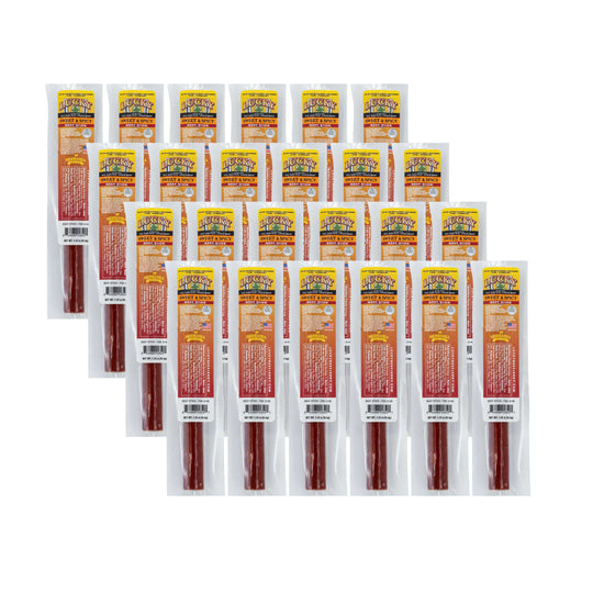 Sweet & Spicy Beef Stick | Pack of 24 | 1.25 oz | Nebraska Star Beef