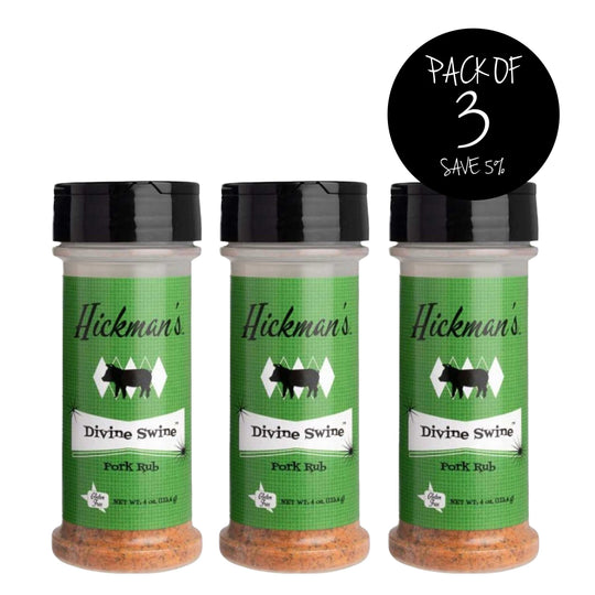 Divine Swine Pork Rub | Pack of 3 | 4 oz. Bottle