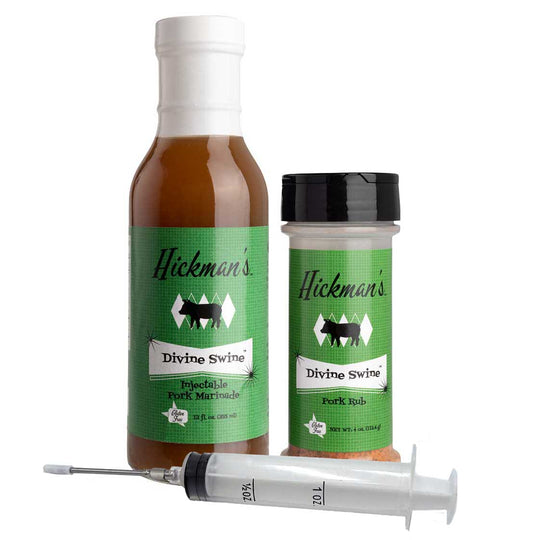 Hickman's Divine Swine Pork Package With Injector | Gluten Free | Hickman's Fat Boy BBQ