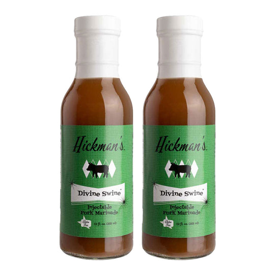 Hickman’s Divine Swine Pork Injectable Marinade | Pack of 2 | Gluten Free | Hickman's Fat Boy BBQ