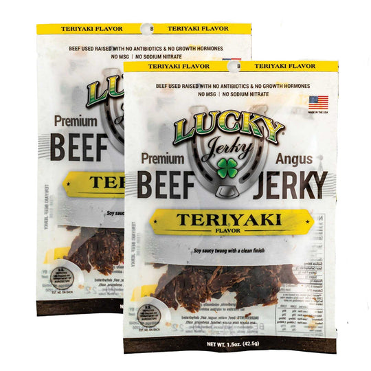 Teriyaki Beef Jerky | Pack of 2 | 1.5 oz | Nebraska Star Beef
