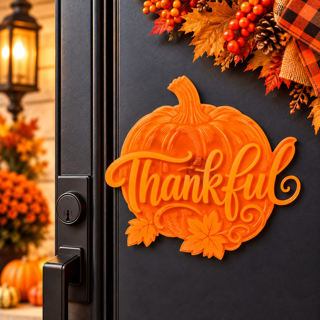 Thankful magnet plaque