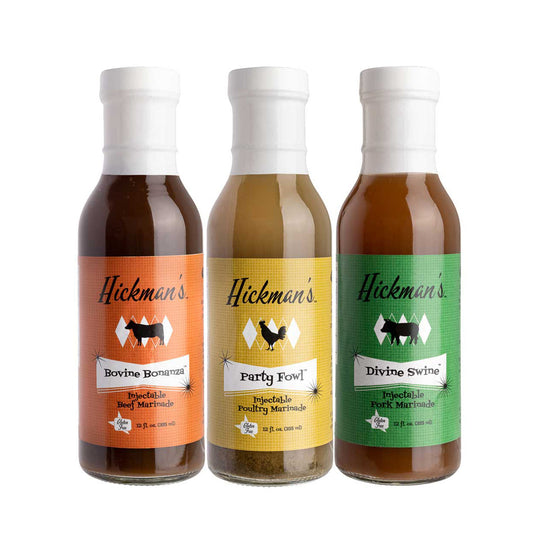 Hickman’s Marinade Package | Pork, Chicken & Beef | Gluten Free | Hickman's Fat Boy BBQ