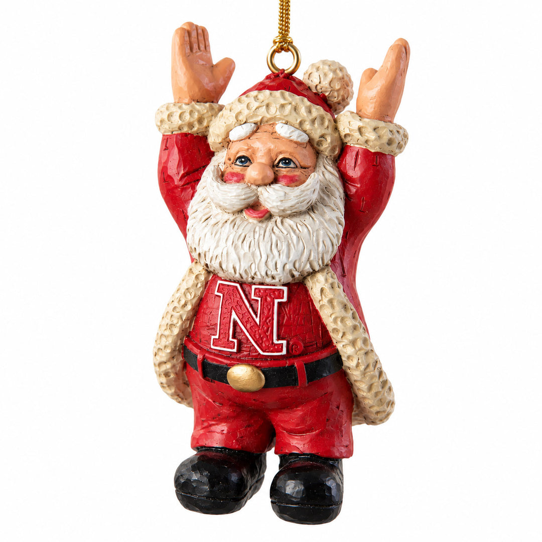Husker Touchdown Santa