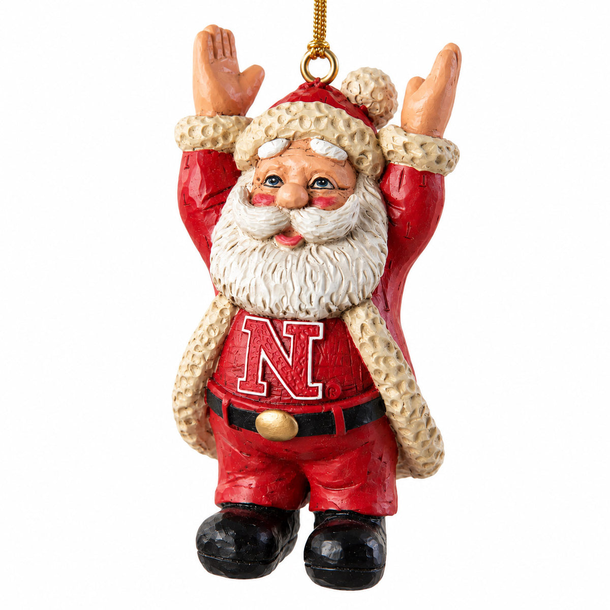 Husker Touchdown Santa
