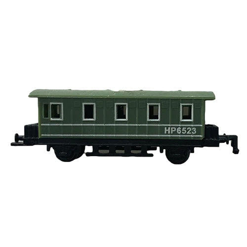 Green Train Car Figurine 