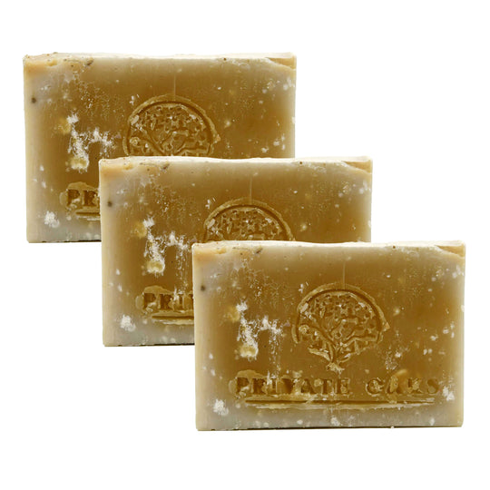 Unscented Bar Soap | Pack of 3 | 5 oz | Private Oaks Soap Co.