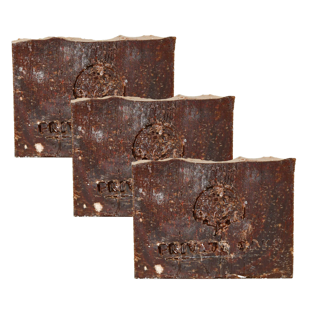 Vanilla Bonfire Bar Soap | Pack of 3 | 5 oz | Private Oaks Soap Co.