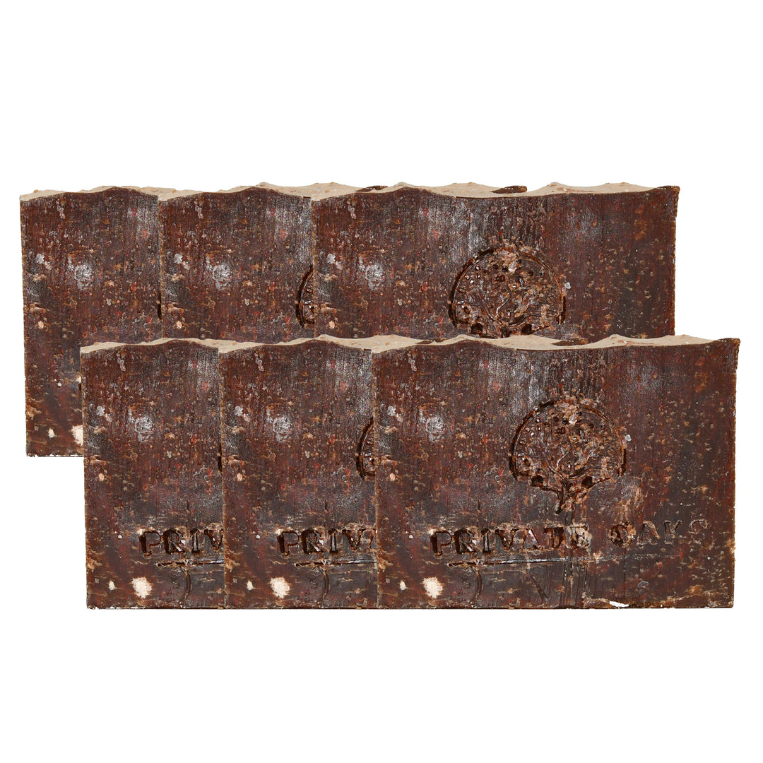 Vanilla Bonfire Bar Soap | Pack of 6 | 5 oz | Private Oaks Soap Co.
