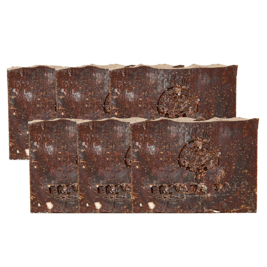 Vanilla Bonfire Bar Soap | Pack of 6 | 5 oz | Private Oaks Soap Co.
