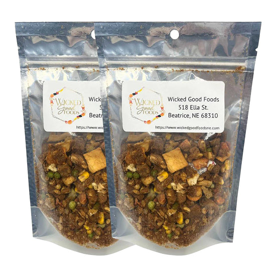 Freeze Dried Vegetable Beef Soup | 1.75 oz | Pack of 2 | Wicked Good Foods