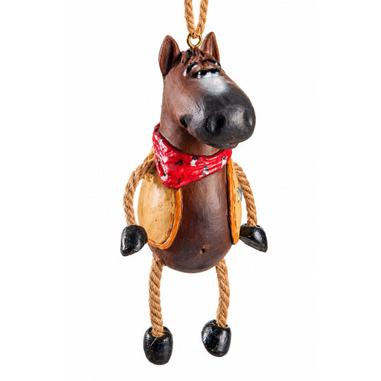 Horse with Vest Ornament