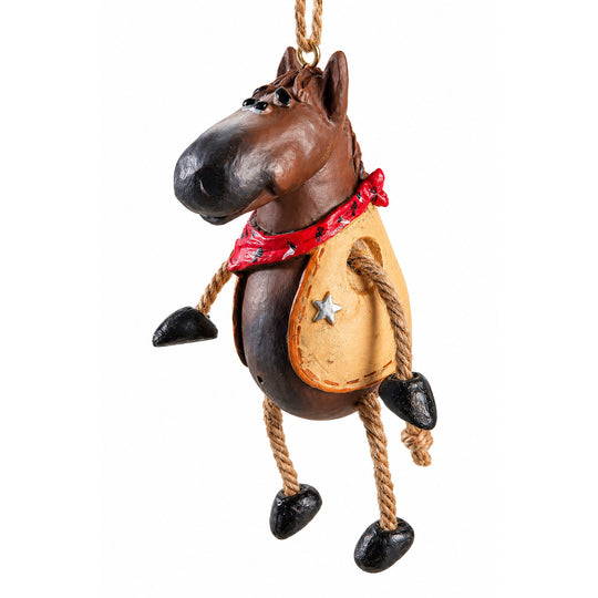 Horse with Vest Ornament